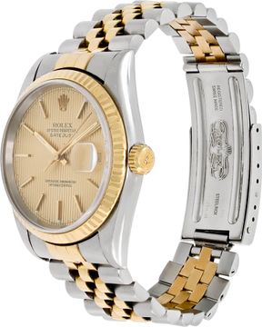 Rolex Datejust 16233 18k & steel 36mm auto watch