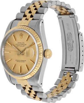 Rolex Datejust 16233 18k & steel 36mm auto watch