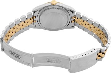 Rolex Datejust 16233 Stainless Steel Gold dial 36mm Automatic watch