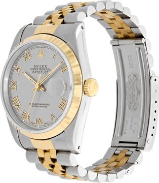 Rolex Datejust 16233 Stainless Steel Gray dial 36mm Automatic watch