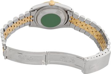 Rolex Datejust 16233 Stainless Steel Gold dial 36mm Automatic watch
