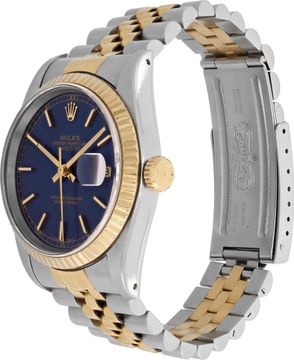 Rolex Datejust 16233 Stainless Steel Blue dial 36mm Automatic watch