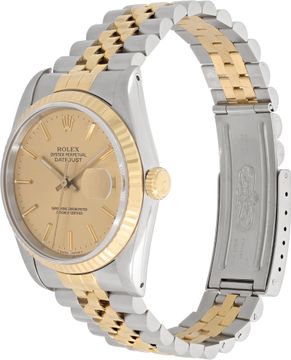Rolex Datejust 16233 18k & steel 36mm auto watch