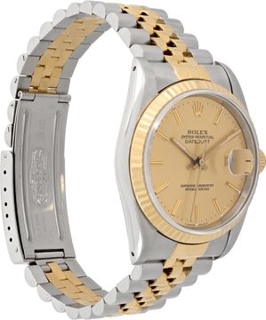 Rolex Datejust 16233 18k & steel 36mm auto watch