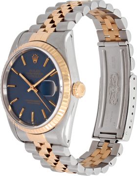 Rolex Datejust 16233 18k & steel 36mm auto watch