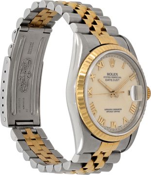 Rolex Datejust 16233 Stainless Steel Cream dial 36mm Automatic watch