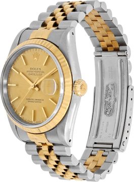 Rolex Datejust 16233 18k & steel 36mm auto watch