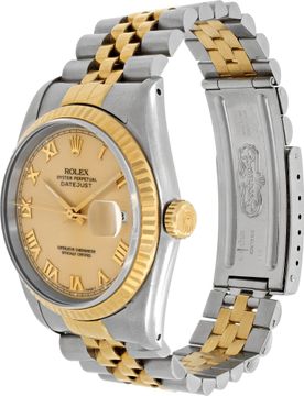 Rolex Datejust 16233 18k & steel 36mm auto watch