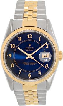 Rolex Datejust 16233 18k & steel 36mm auto watch Rolex Datejust 36mm 16233 Mens Watch Collection