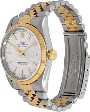 Rolex Datejust 16233 Stainless Steel White dial 36mm Automatic watch
