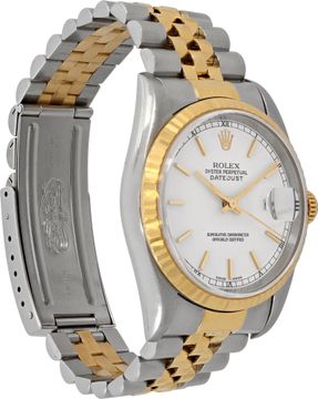 Rolex Datejust 16233 Stainless Steel White dial 36mm Automatic watch