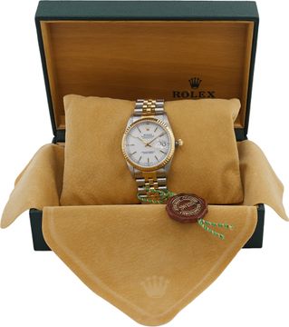 Rolex Datejust 16233 Stainless Steel White dial 36mm Automatic watch