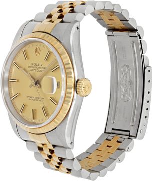 Rolex Datejust 16233 18k & steel 36mm auto watch