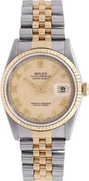 Rolex Datejust 16233 18k & steel 36mm auto watch