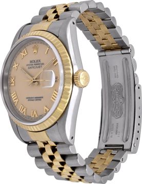 Rolex Datejust 16233 18k & steel 36mm auto watch