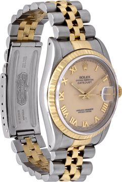 Rolex Datejust 16233 18k & steel 36mm auto watch