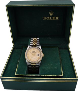 Rolex Datejust 16233 18k & steel 36mm auto watch