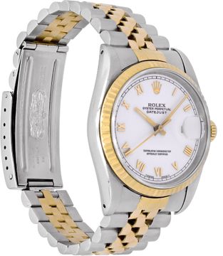 Rolex Datejust 16233 18k & steel 36mm auto watch