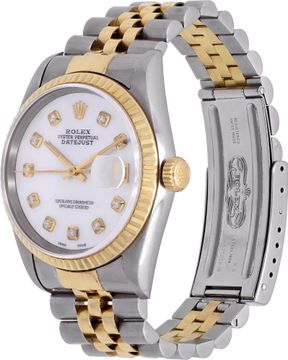 Rolex Datejust 16233 18k & steel 36mm auto watch