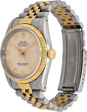 Rolex Datejust 16233 18k & steel 36mm auto watch