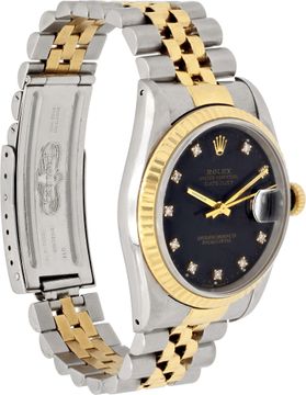 Rolex Datejust 16233 18k & steel 36mm auto watch