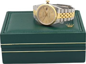 Rolex Datejust 16233 18k & steel 36mm auto watch