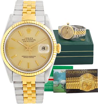 Rolex Datejust 36mm 16233 Mens Watch Collection