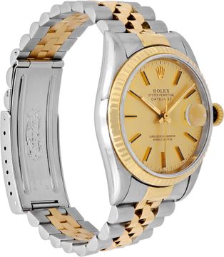 Rolex Datejust 16233 Stainless Steel Champagne dial 36mm Automatic watch