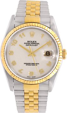 Rolex Datejust 16233 Stainless Steel Ivory dial 36mm Automatic watch Rolex Datejust 36mm 16233 Mens Watch Collection