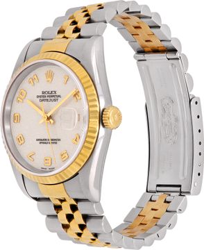 Rolex Datejust 16233 Stainless Steel Ivory dial 36mm Automatic watch