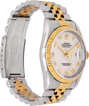 Rolex Datejust 16233 Stainless Steel Ivory dial 36mm Automatic watch