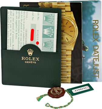 Rolex Datejust 16233 Stainless Steel 36mm auto watch