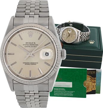 Rolex Datejust 16234 Stainless Steel 36mm auto watch Rolex Datejust 36mm 16234 Mens Watch Collection