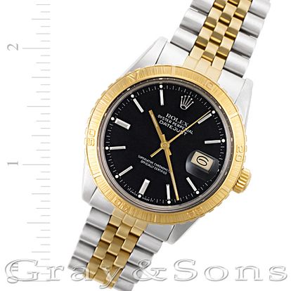 Pre-owned Rolex Datejust 16253 Stainless Steel W516416 | Gray & Sons