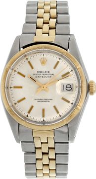 Rolex Datejust 6305 18k & steel 36mm auto watch Rolex Datejust 36mm 6305 Mens Watch Collection