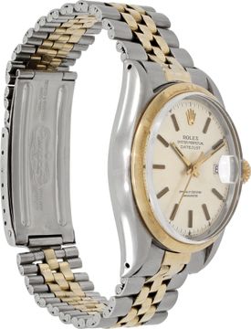 Rolex Datejust 6305 18k & steel 36mm auto watch