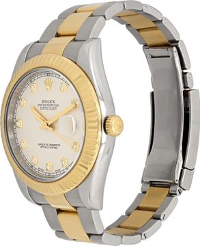 Rolex Datejust 41 116333 Stainless Steel Ivory dial 41mm Automatic watch