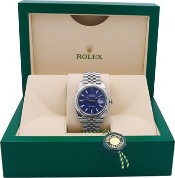 Rolex Datejust 41 126334 Stainless Steel    Blue dial 41mm Automatic watch