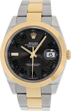 Rolex Datejust Wimbledon 2-tone