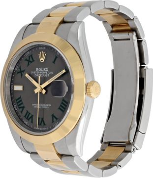 Rolex Datejust Wimbledon 2-tone