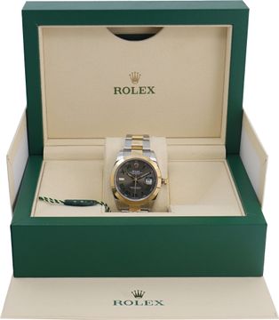 Rolex Datejust Wimbledon 2-tone