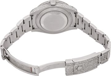 Rolex Datejust 41mm Custom pave diamond case