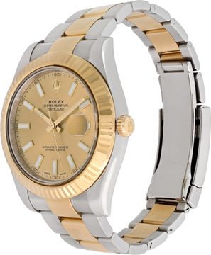 Rolex Datejust 116333 Stainless Steel Champagne dial 41mm Automatic watch