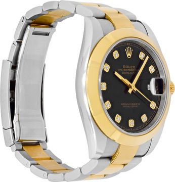 Rolex Datejust 126303 18k & steel 41mm auto watch