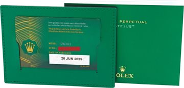 Rolex Datejust 126303 18k & steel 41mm auto watch