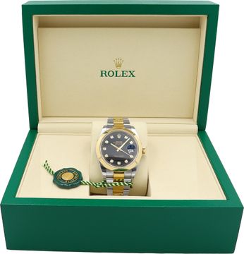 Rolex Datejust 126303 18k & steel 41mm auto watch