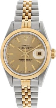 Rolex Datejust 69163 Stainless Steel Champagne dial mm Automatic watch