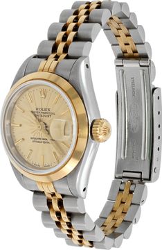 Rolex Datejust 69163 Stainless Steel Champagne dial mm Automatic watch