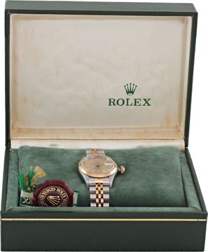 Rolex Datejust 69163 Stainless Steel Champagne dial mm Automatic watch