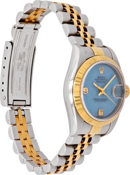 Rolex Datejust 79173 18k & steel 26mm auto watch